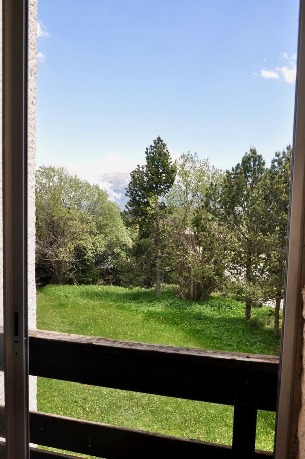Airelle, bel appartement avec loggia vue montagne Font-Romeu-Odeillo-Via Esterno foto